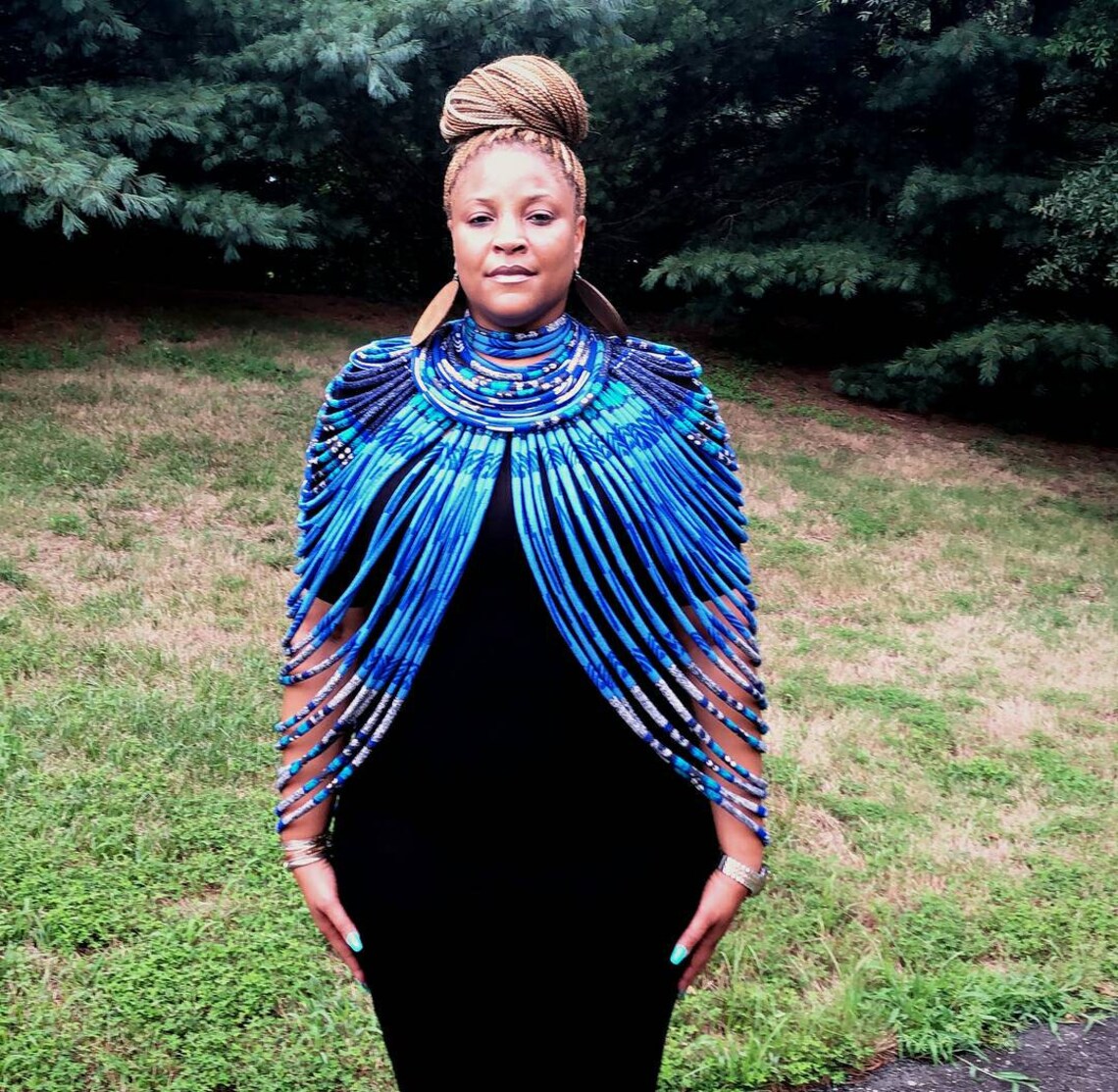 WUSULU NECKLACE African necklace African jewelry Ankara Etsy