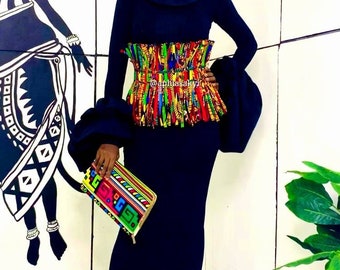 Ankara Corset