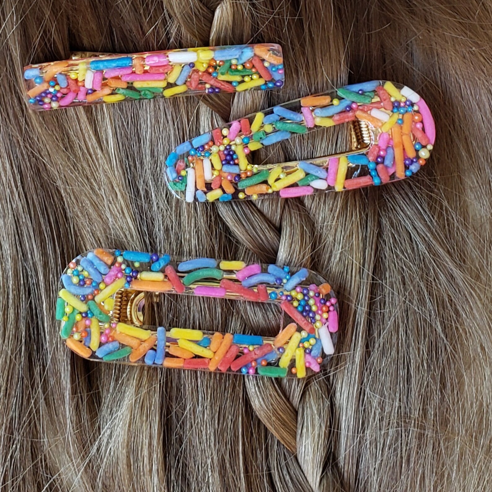 Trendy Hair Accessories Back to School Cute Resin Hair Etsy