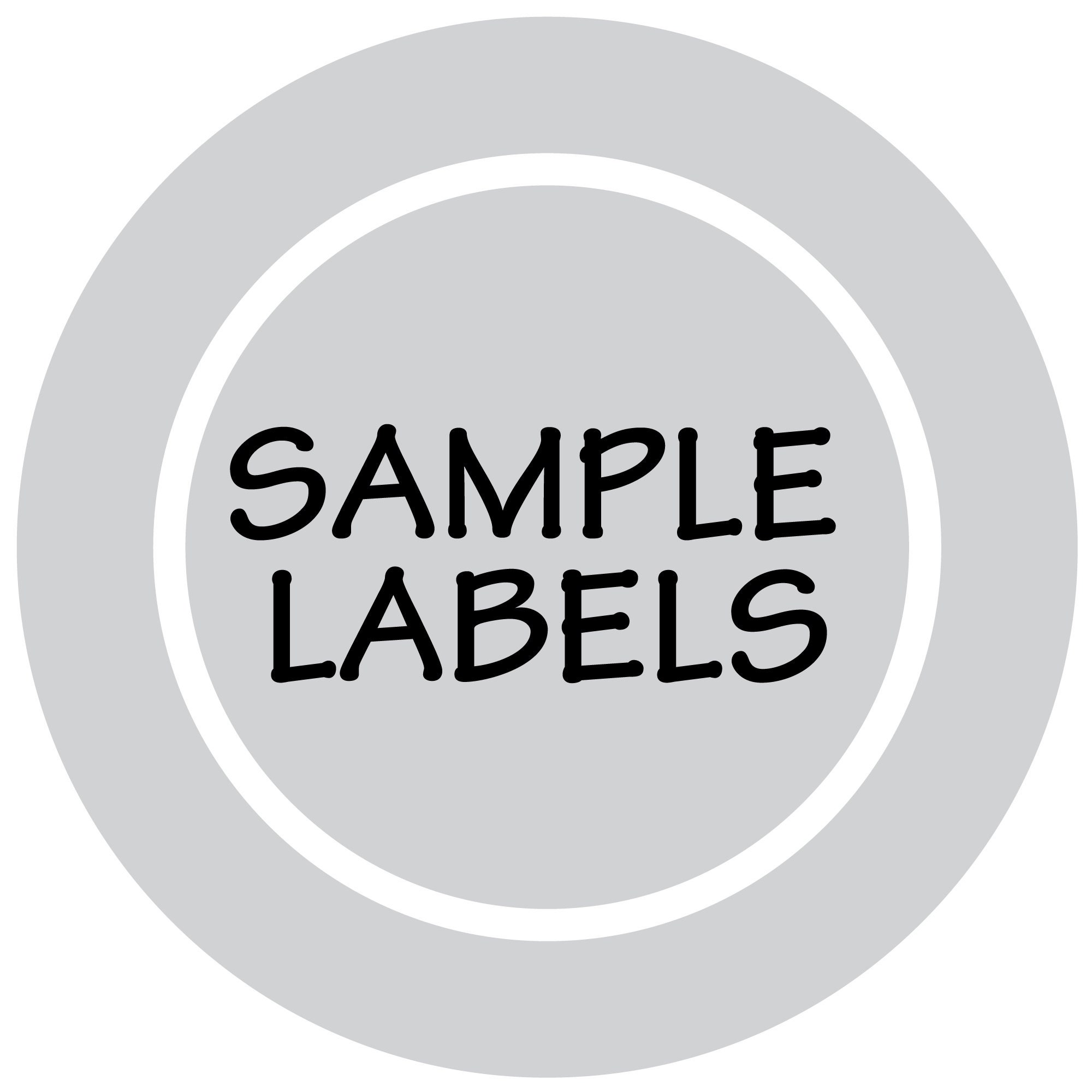 Xample Label Sample Labels - 5 CUSTOM Labels - Etsy