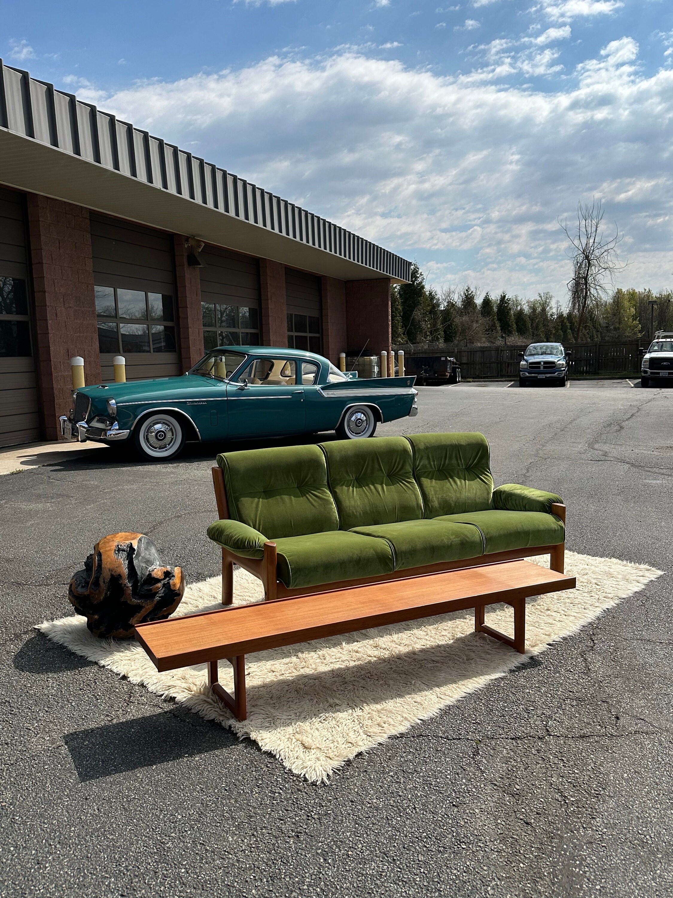 Vintage 1970s Mid Century Norwegian Teak Montana Ekornes