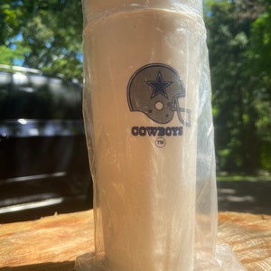 Vintage NFL Plastic Cowboys cups