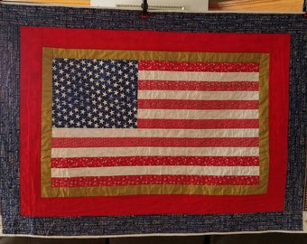 星条旗キルトパターン：初心者向け（63x83インチ） - Etsy 日本