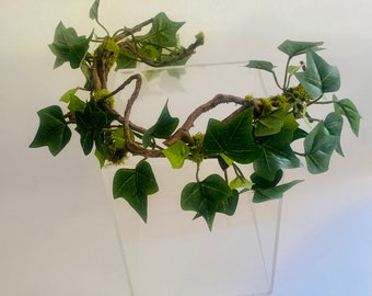 Ren faire ivy branch crown