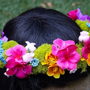 Moana-Tefiti inspired headpiece/ small flower crown/Hawaiian headband/