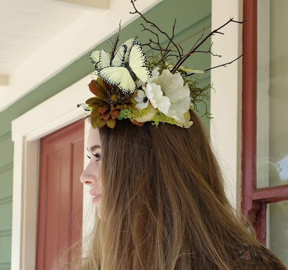 Butterfly Fascinator: Kentucky Derby Tea Party Headband  display picture 3