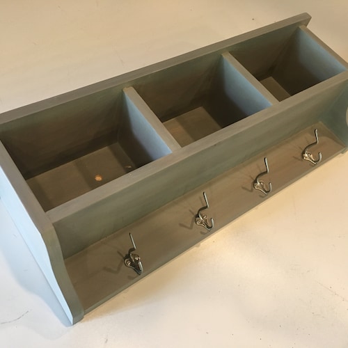 36 Inch Coat Rack Cubbie Unit in Your Choice of Colors - Etsy