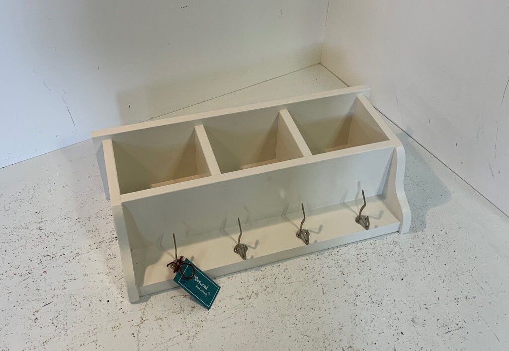 36 Inch Coat Rack Cubbie Unit in Your Choice of Colors | Etsy