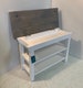 30 Inch Two Shelf Storage Bench In Your Choice Of Color 