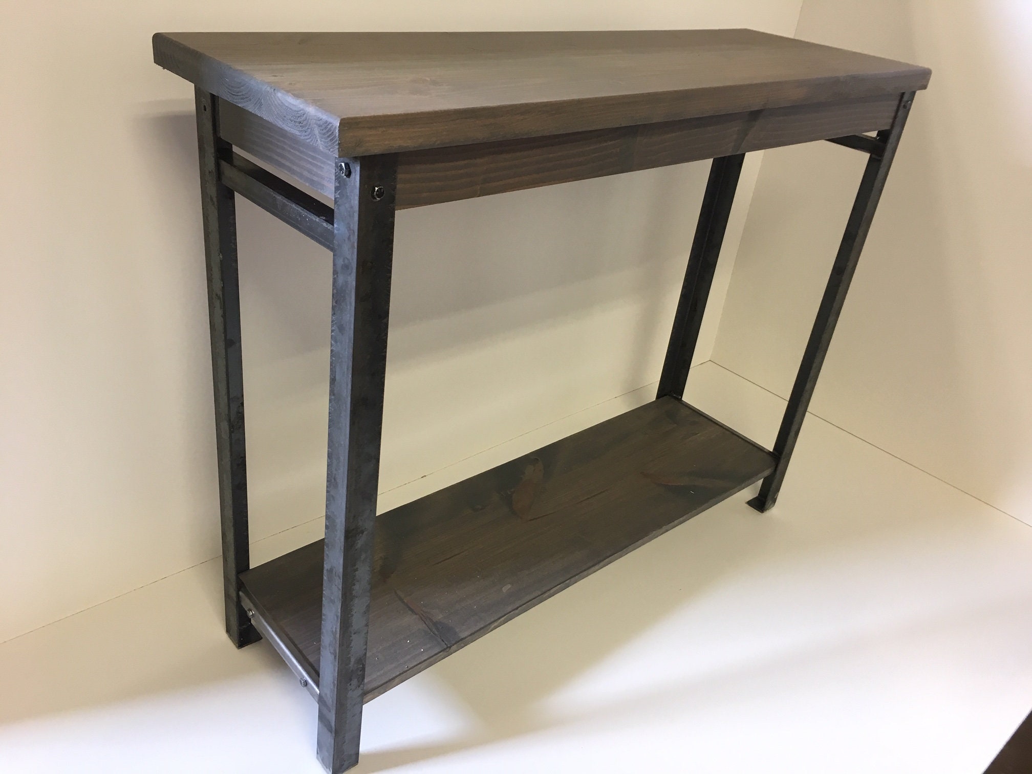 36 Inch Console Table With Steel Legs in Your Choice of Color | Etsy