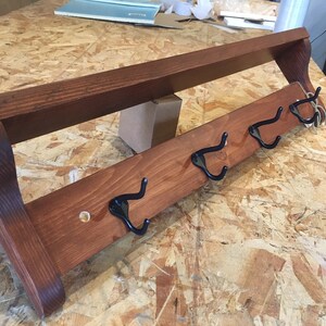 32 Inch Coat Rack Shelf in Your Choice of Colors - Etsy