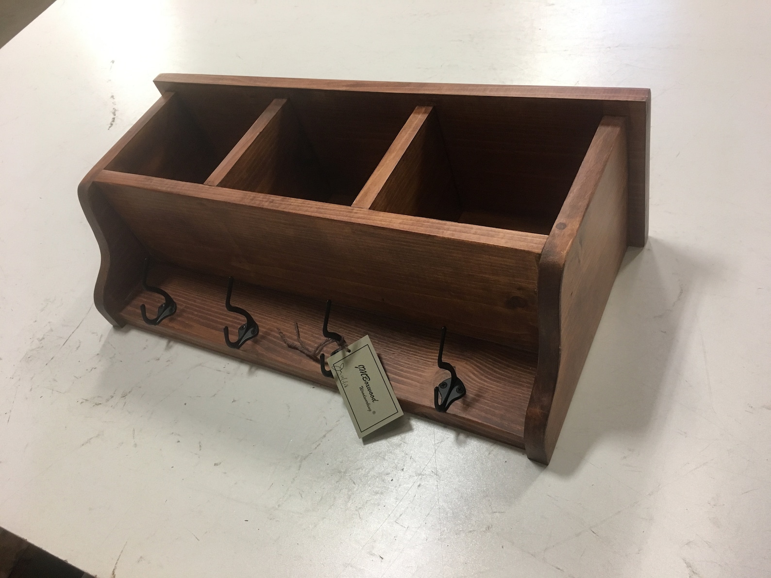 36 Inch Coat Rack Cubbie Unit in Your Choice of Colors - Etsy