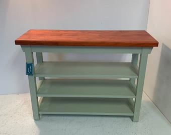 34 Inch Three Shelf Bench In Your Choice Of Color