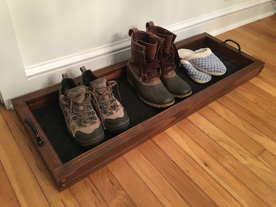hallway boot storage