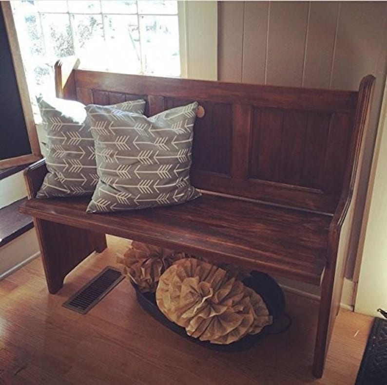 Hallway Foyer Entryway Pew Bench 36 Inch Wide in Your Choice Etsy