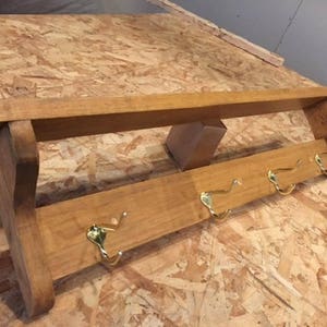 32 Inch Coat Rack Shelf in Your Choice of Colors - Etsy
