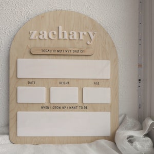 Back To School Sign | First Day Of School Sign, Last Day Of School Sign, Custom First Day Of School Board, Back To School Photo Prop