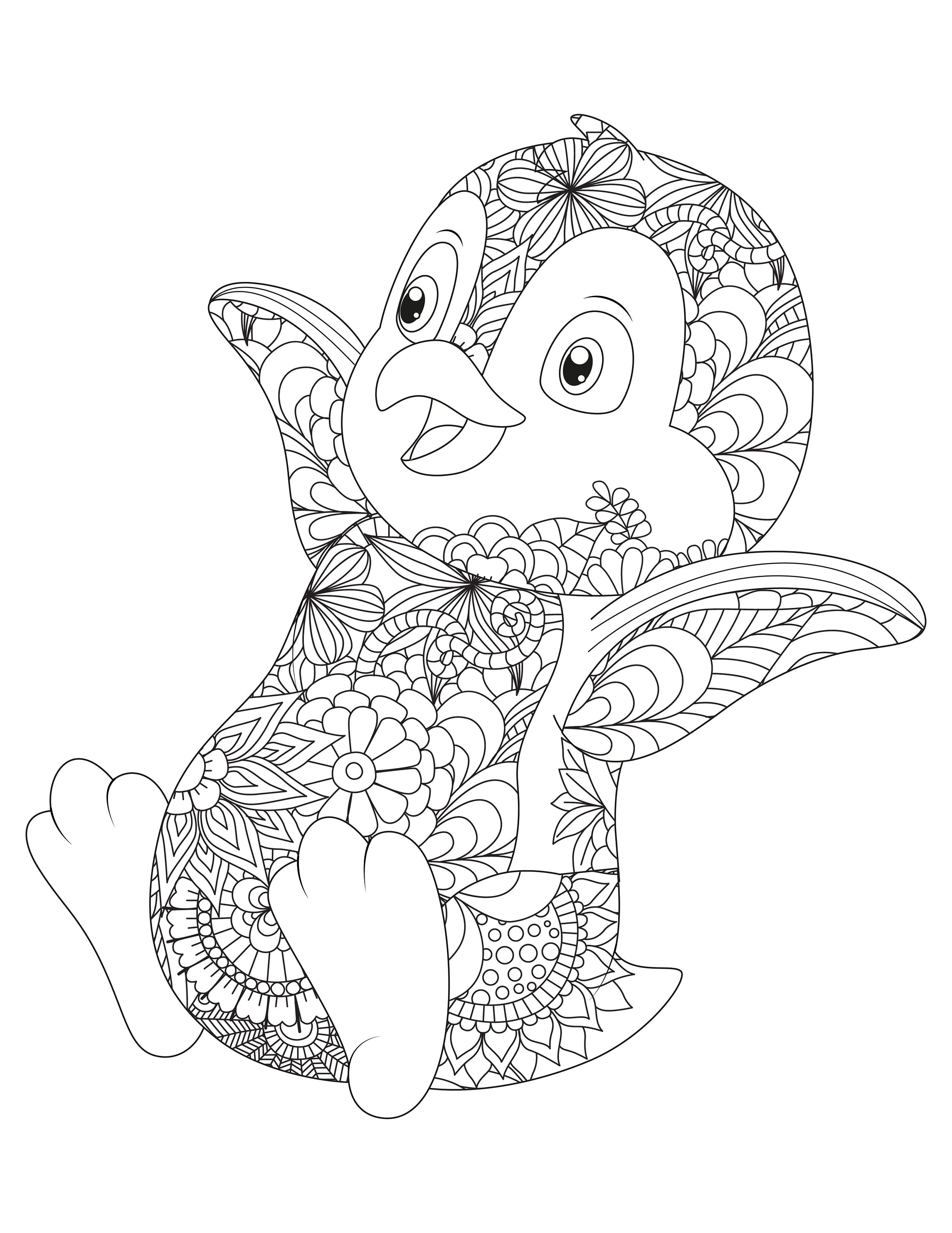 Animal Mandala Coloring Book Printable Coloring Pages | Etsy