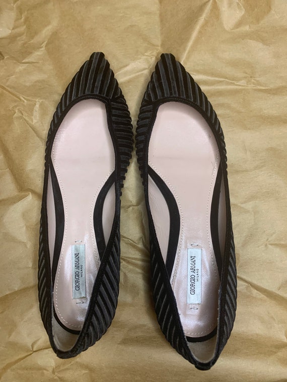 Giorgio armani deals flats