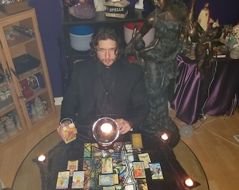 Psychische Legung Tarot Kartenlegung Hellsichtige Legung 3 Fragen Liebe-Beziehung--Arbeit-Karriere-Vergangenheit-Gegenwärtig-, Schriftlicher-rapport & PDF