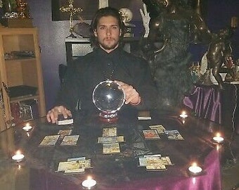 Leitura de emergência no mesmo dia por Derrek, leitor de tarot com 3 perguntas no Canadá, passado e presente, relatório escrito e PDF no mesmo dia.