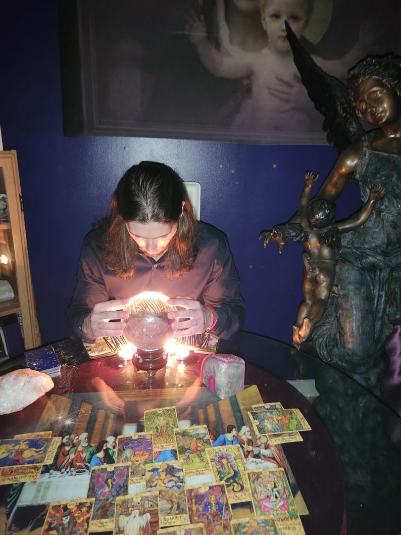 Psychic Reading by Derrek 1 Question Tarot Card Reader In Canada Past Present, SameDay Reading Love Written Report & PDF image 13