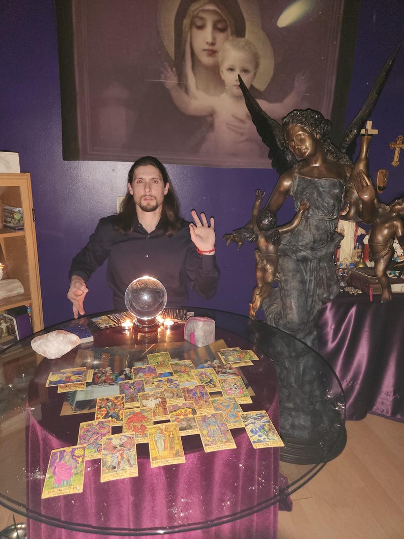 Psychic Reading by Derrek 1 Question Tarot Card Reader In Canada Past Present, SameDay Reading Love Written Report & PDF image 14