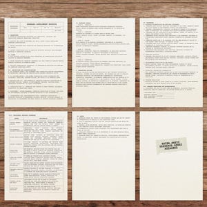 Containment Protocol Document, Analog Horror Printable Prop for ...