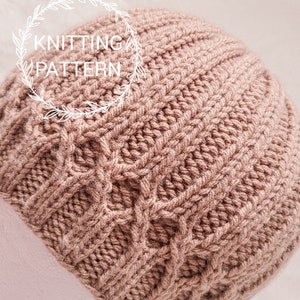 Knitting Pattern / SIMPLY BEANIE / Beanie Knitting Pattern / Hat Knitting Pattern / Knit Hat Pattern