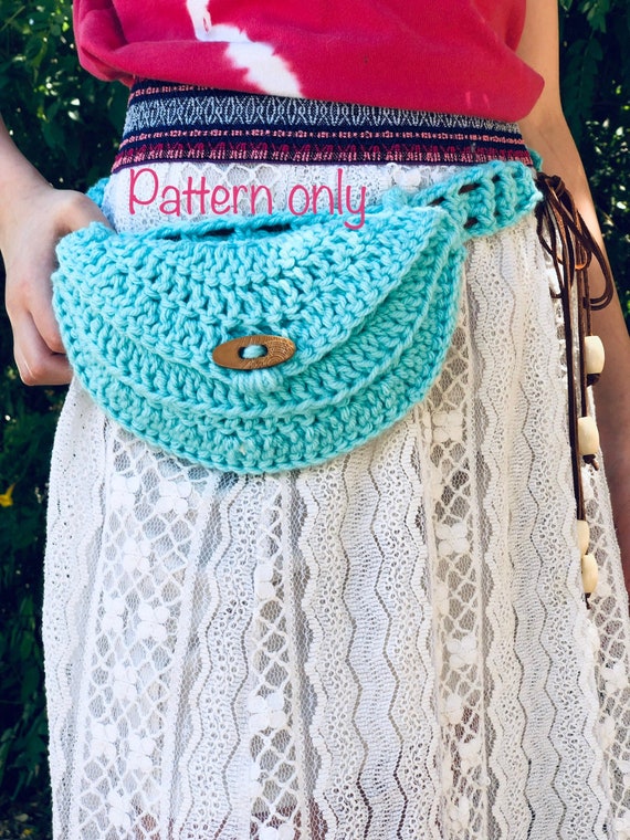 crochet fanny pack pattern