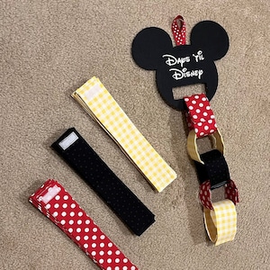 Disney Countdown - Reusable Fabric Countdown Chain for Disney Trips