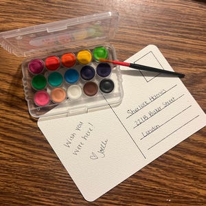 Watercolor Postcards