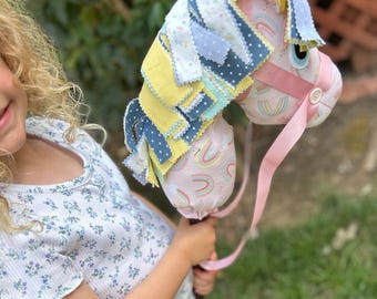 Hobby Horse - Handmade stick horse for pretend play