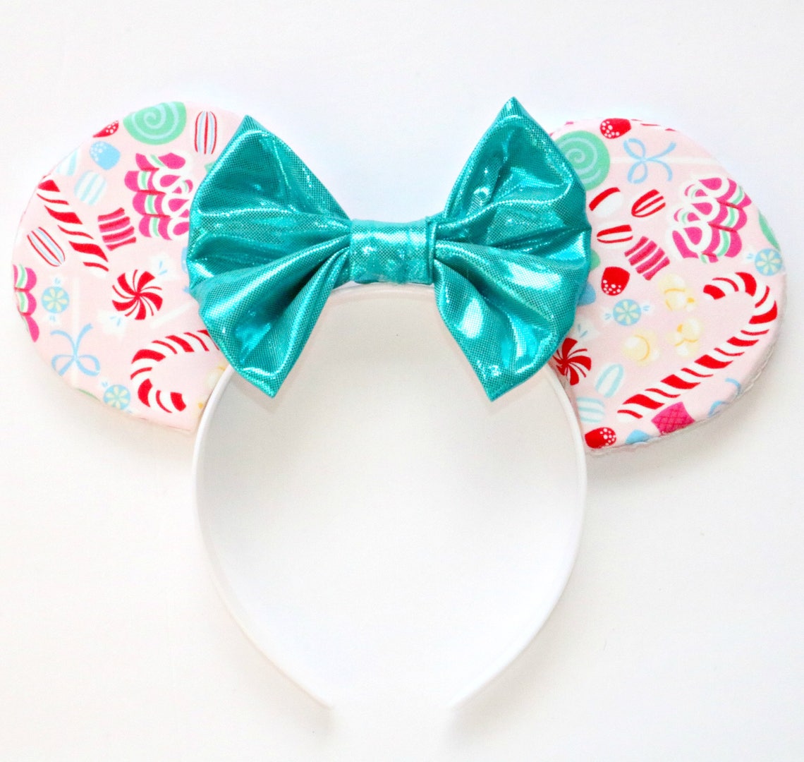 Candyland Christmas Minnie Ears Minnie Mouse Ears Mickey Etsy