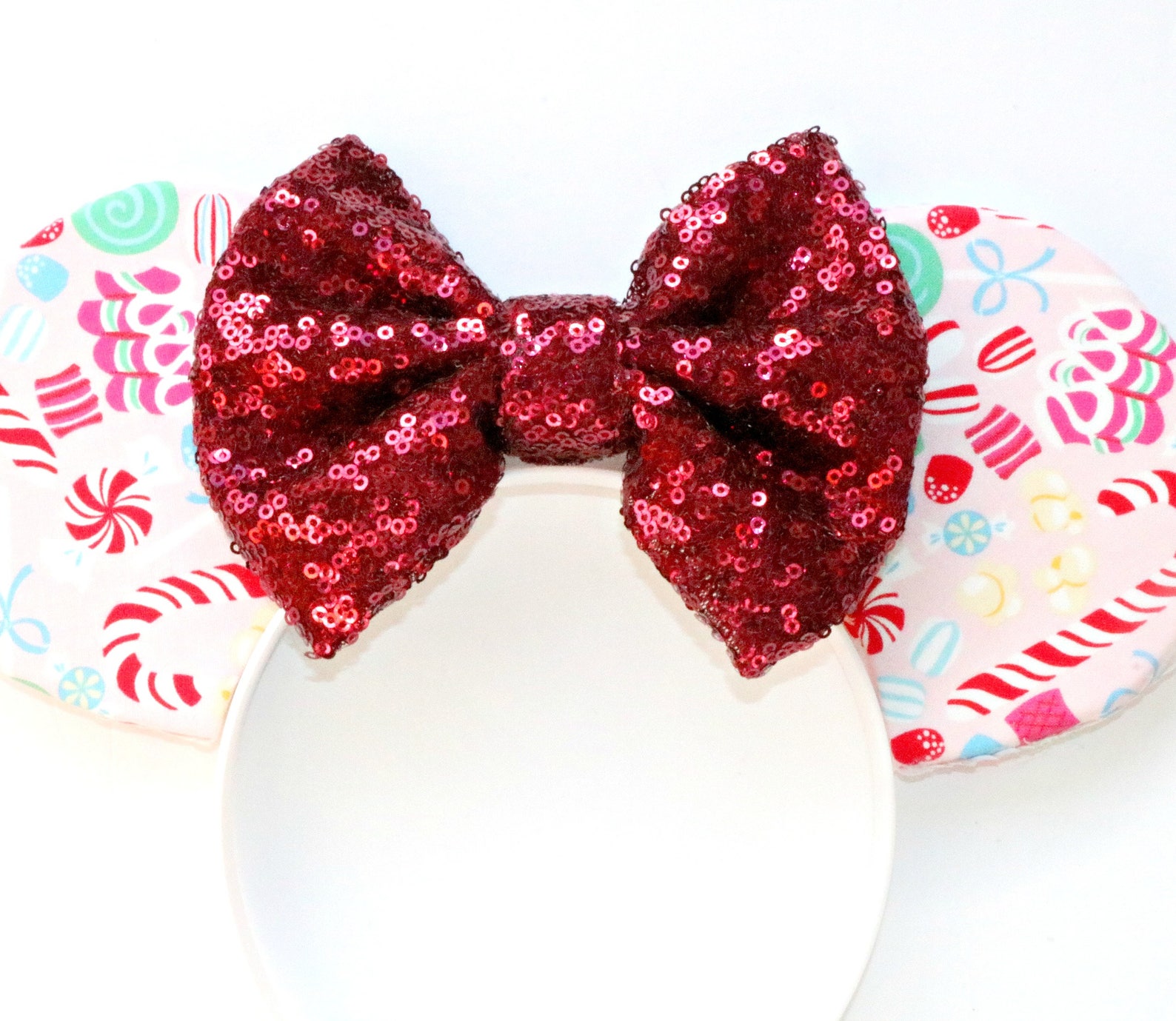 Candyland Christmas Minnie Ears Minnie Mouse Ears Mickey Etsy