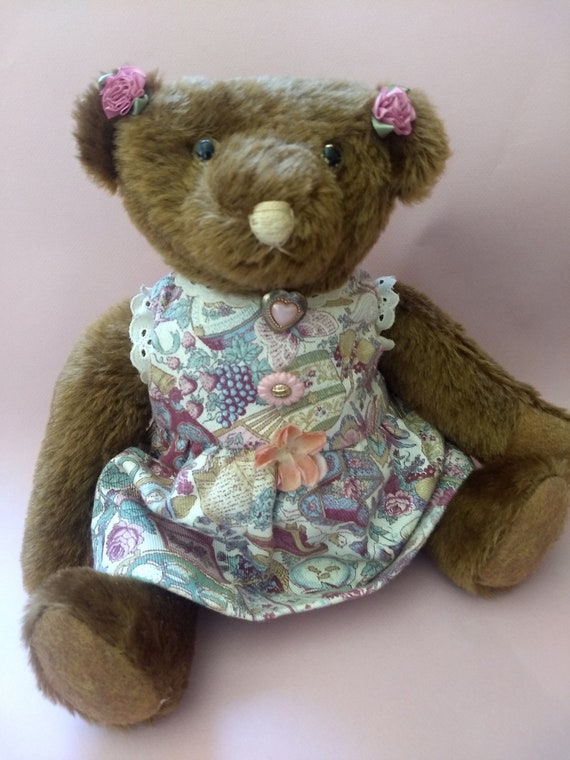 teddy bear with music box inside