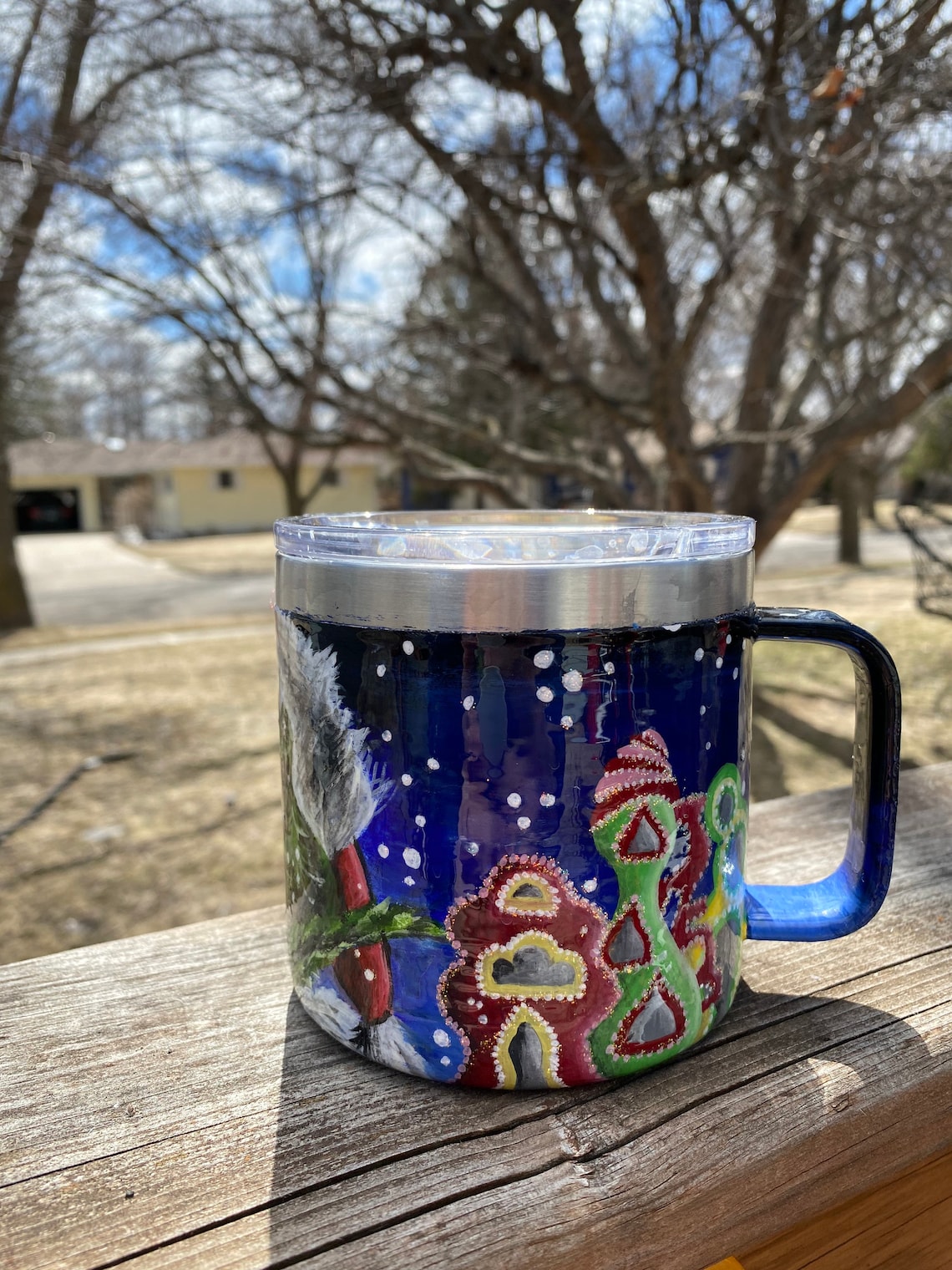 Hand Painted Custom Yeti Mug Etsy