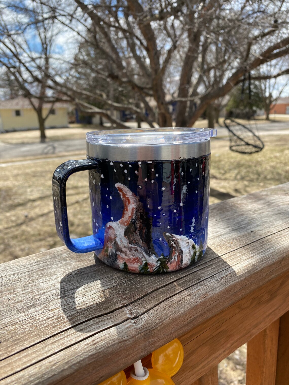 Hand Painted Custom Yeti Mug Etsy