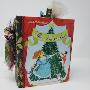 Little Golden Book, &quot;The Nutcracker&quot; | Junk Journal | December Daily | Christmas Junk Journal | Blank Christmas Junk Journal | 110+ Pages