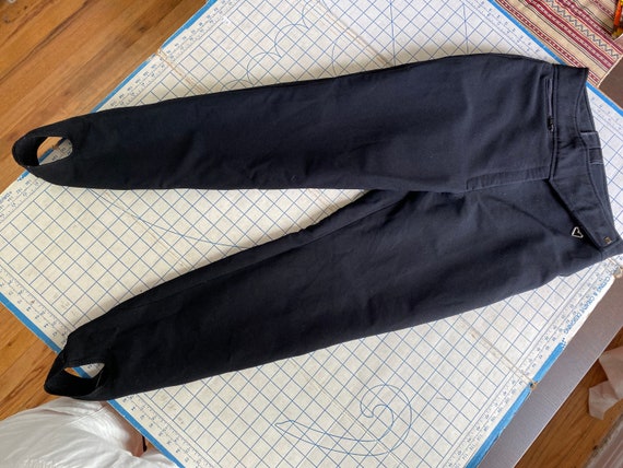 Vintage obermeyer stirrup pants