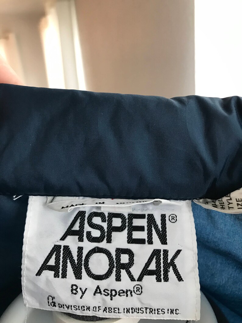 Womens Anorak Authentic Aspen Anorak Size L