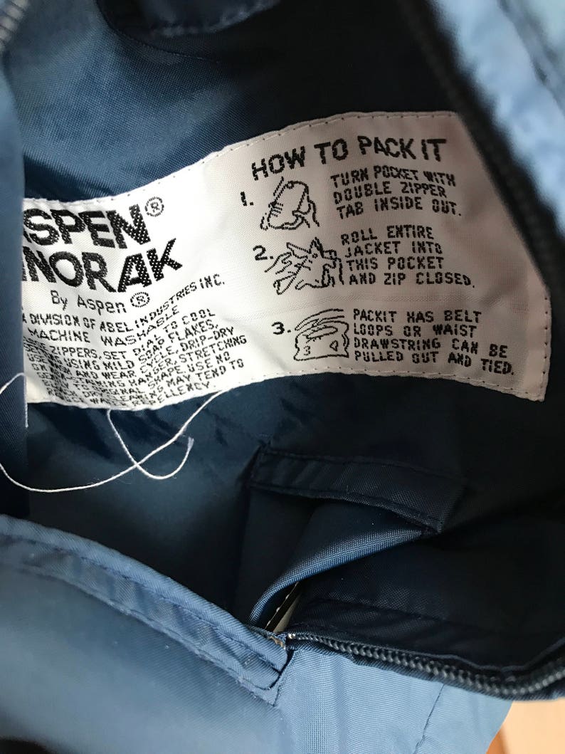 Womens Anorak Authentic Aspen Anorak Size L
