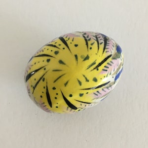 One of a Kind Beautifully Handpainted Decorative Ceramic Egg Shaker