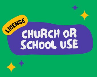 EXTENDED LICENSE • School Curriculum • Church Curriculum • Homeschool • VBS