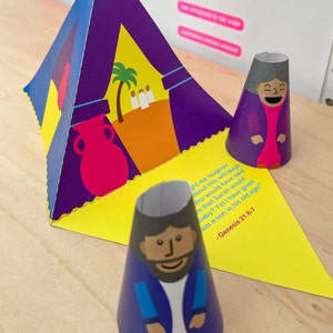 Abraham and Sarah's Promise Bible Craft, Sunday School Activity (PDF ...