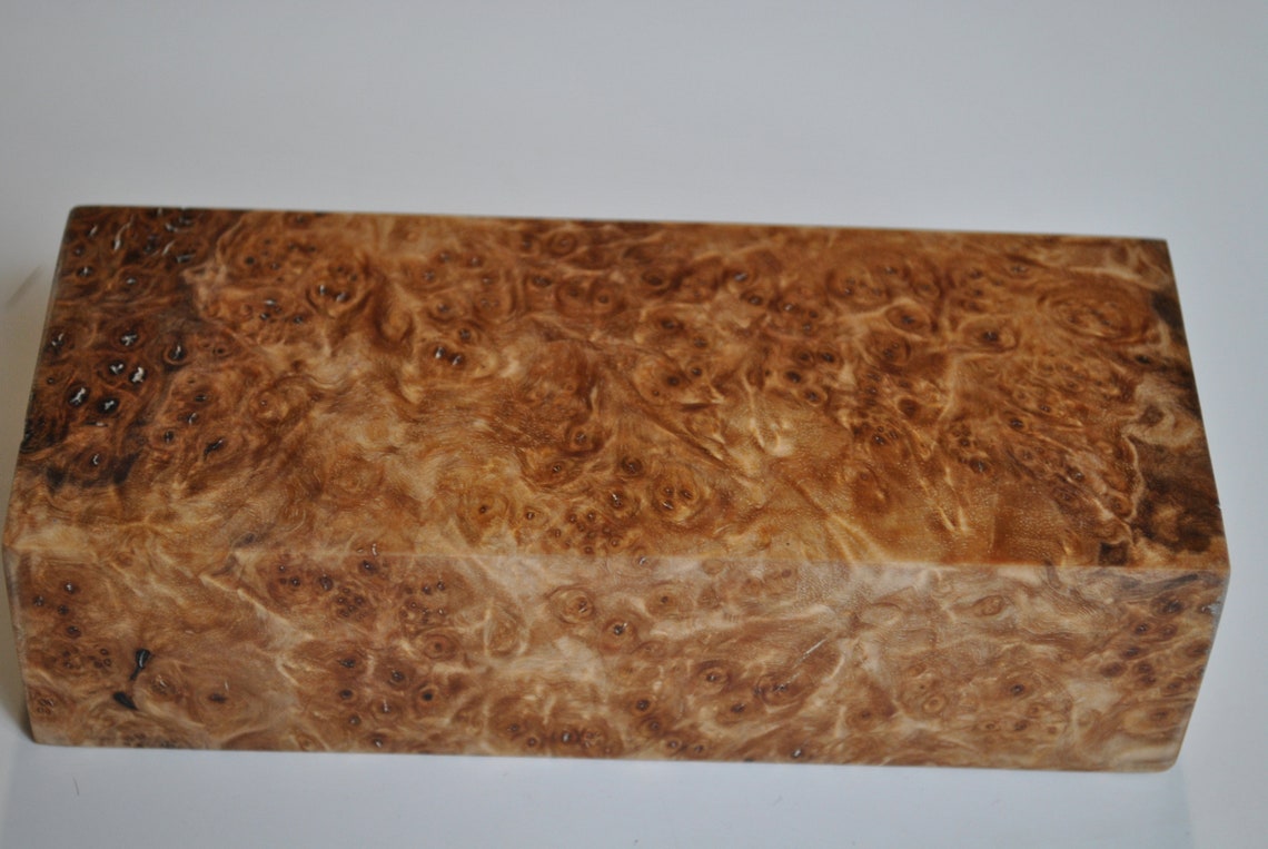 469 Stabilized Birch Wood Burl Block Box Woodturning Blanks Etsy
