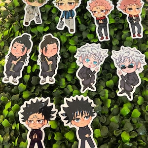 Jujutsu Kaisen Set | 10 stickers | 3x3 | vinyl sticker | Decal | Anime