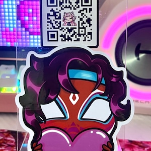 Pavitr Prabhakar Heart ! | 3x3 | vinyl sticker | Decal | Spiderman