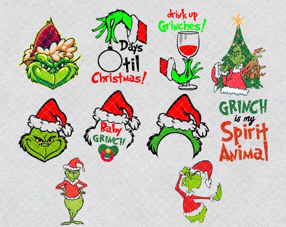 Download Grinch Svg Bundle Christmas Svg Bundle Christmas Bundle Svg Etsy PSD Mockup Templates