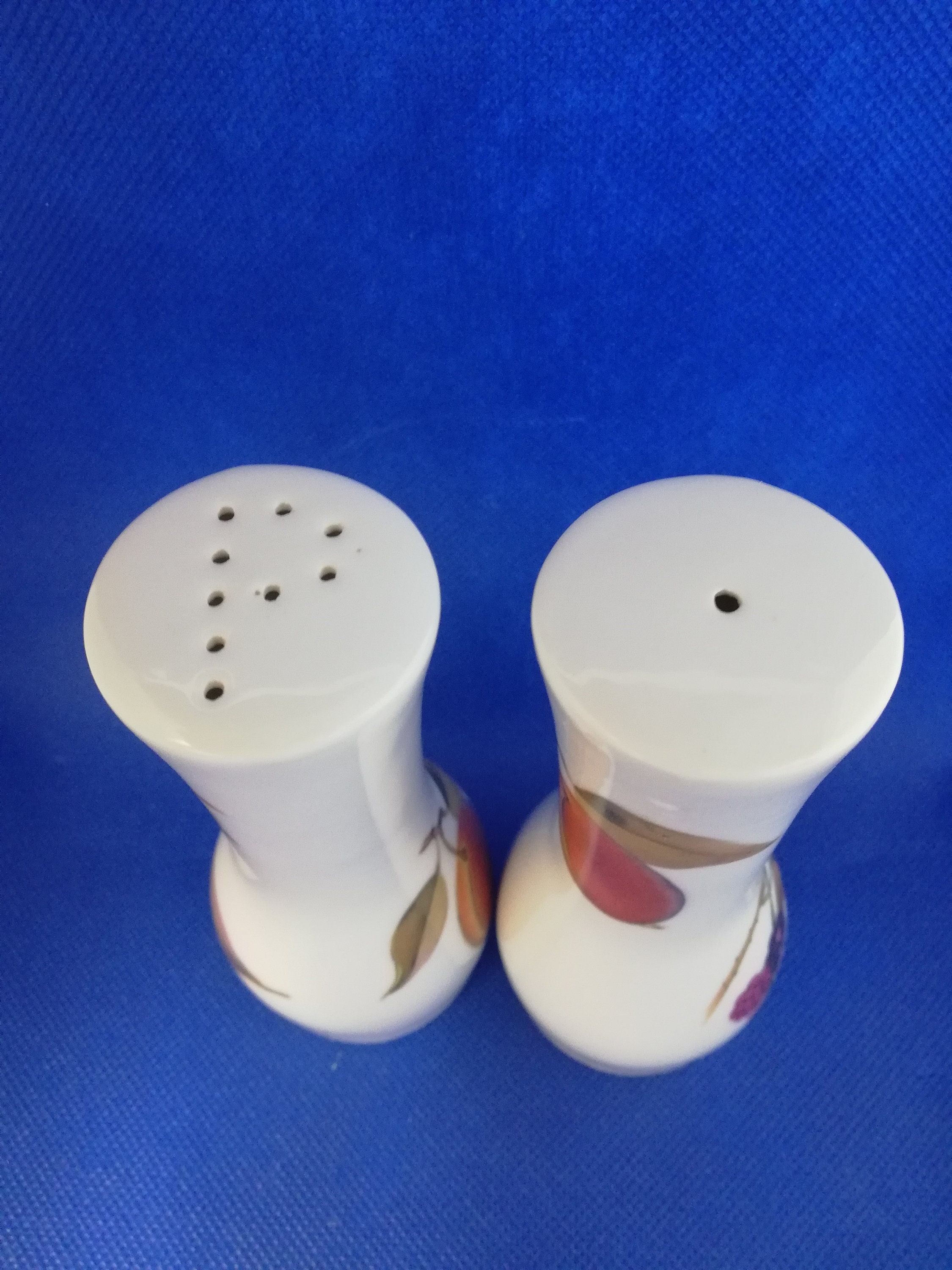 Royal Worcester 'evesham' Salt and Pepper Shakers Etsy